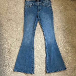 Hollister Flare Low Rise Jeans